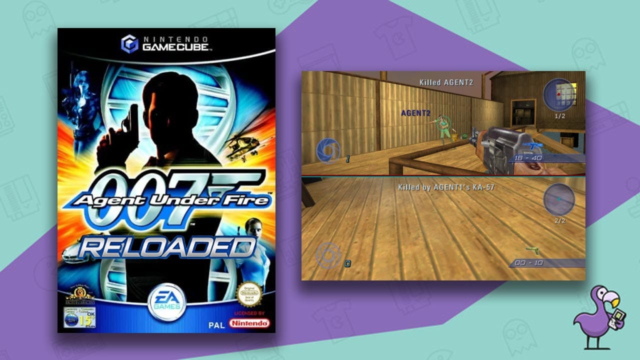 007: Agent Under Fire Reloaded ROM hack artwork and gameplay