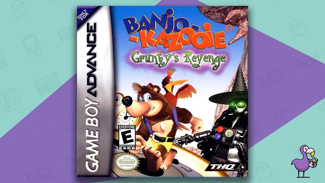 Banjo Kazooie: Grunty's revenge game case cover art