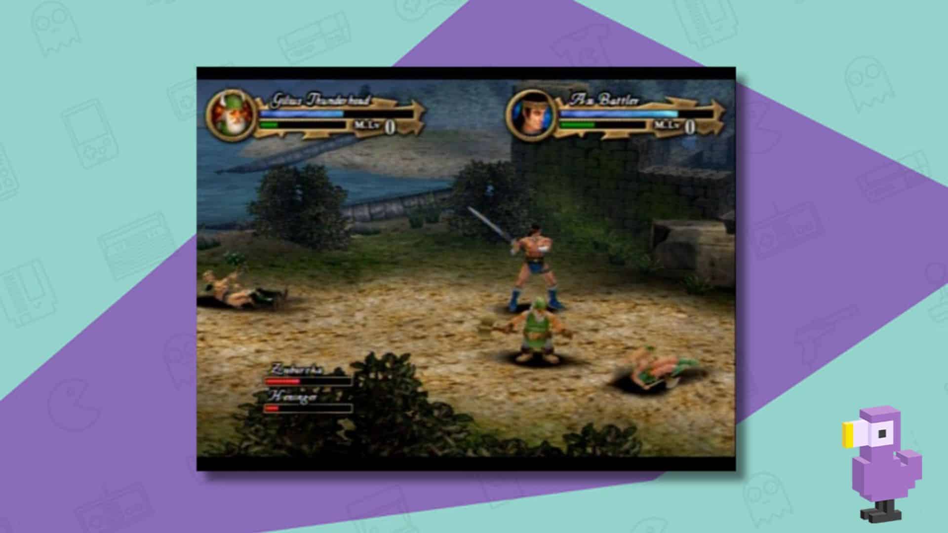 Sega Ages 2500 Vol. 5: Golden Axe gameplay (2003)