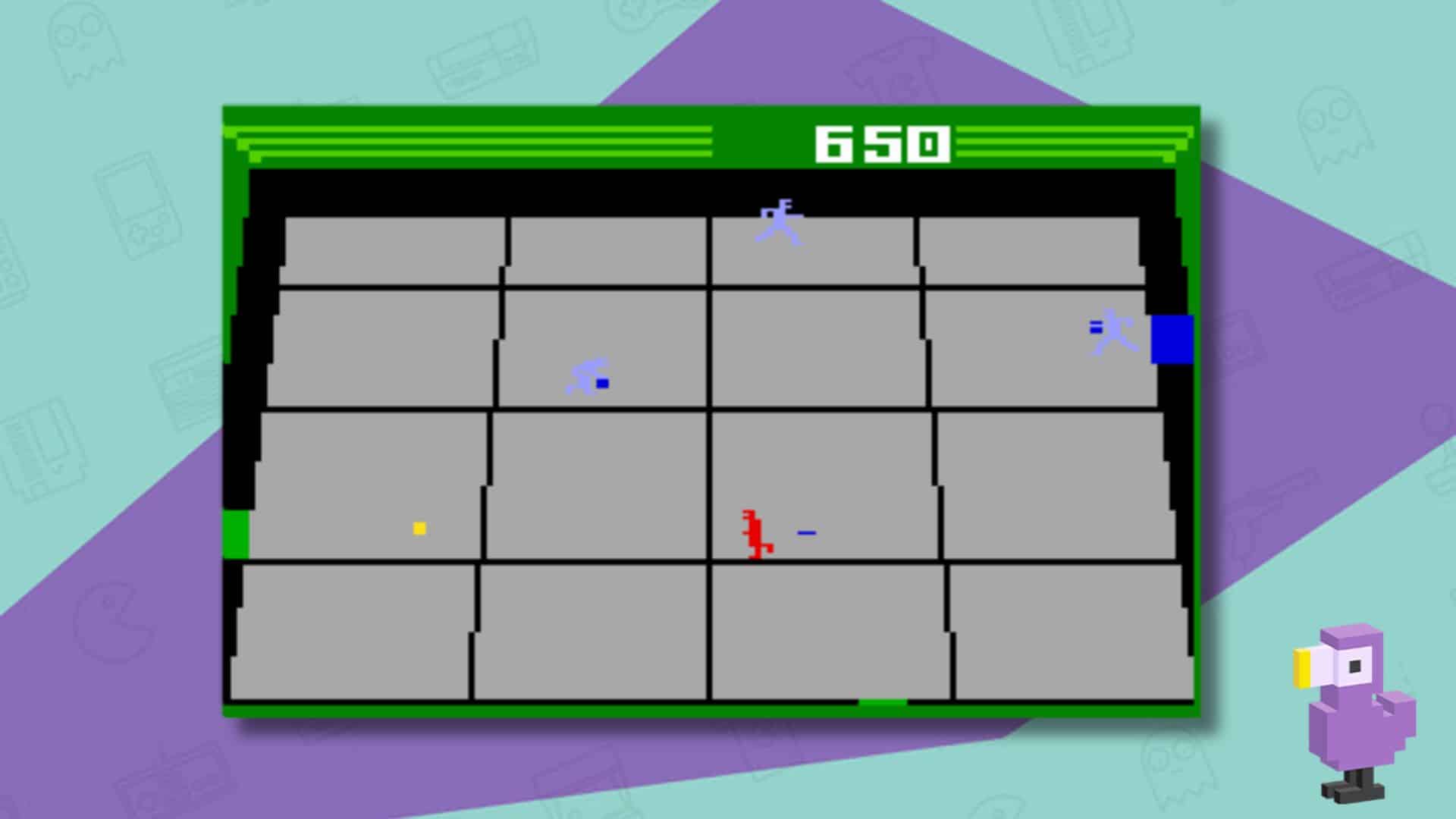 Tron: Deadly Discs (1982) gameplay