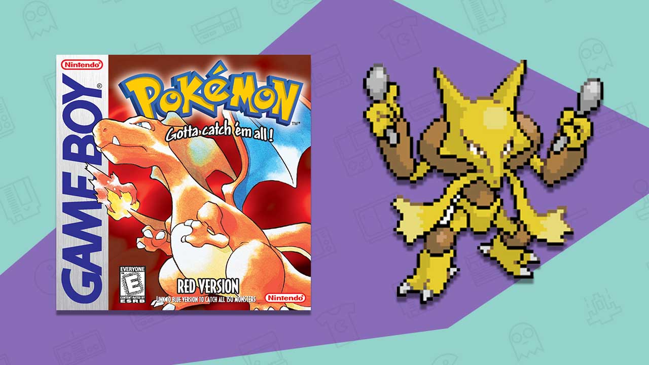 best team in pokemon red alakazam