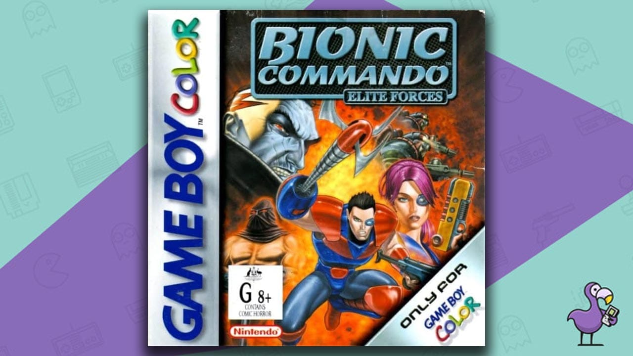 Bionic Commando: Elite Forces game case cover art