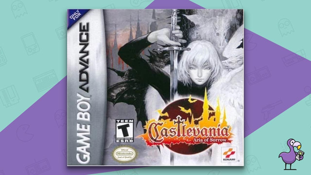 Castlevania Aria of Sorrow game case cover art
