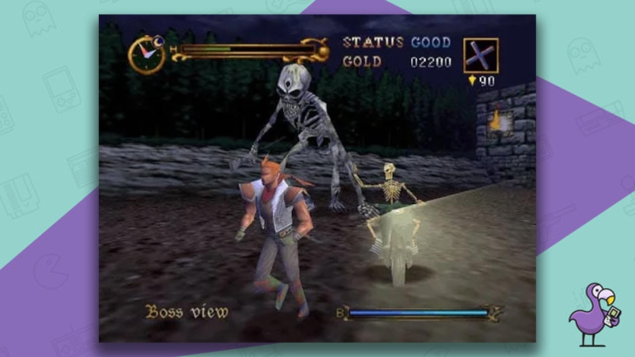 castlevania n64 gameplay