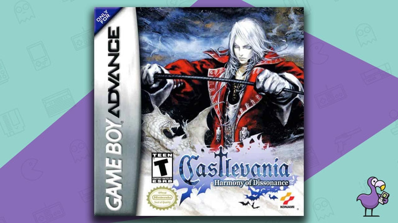 Castlevania: Harmony of Dissonance game case cover art
