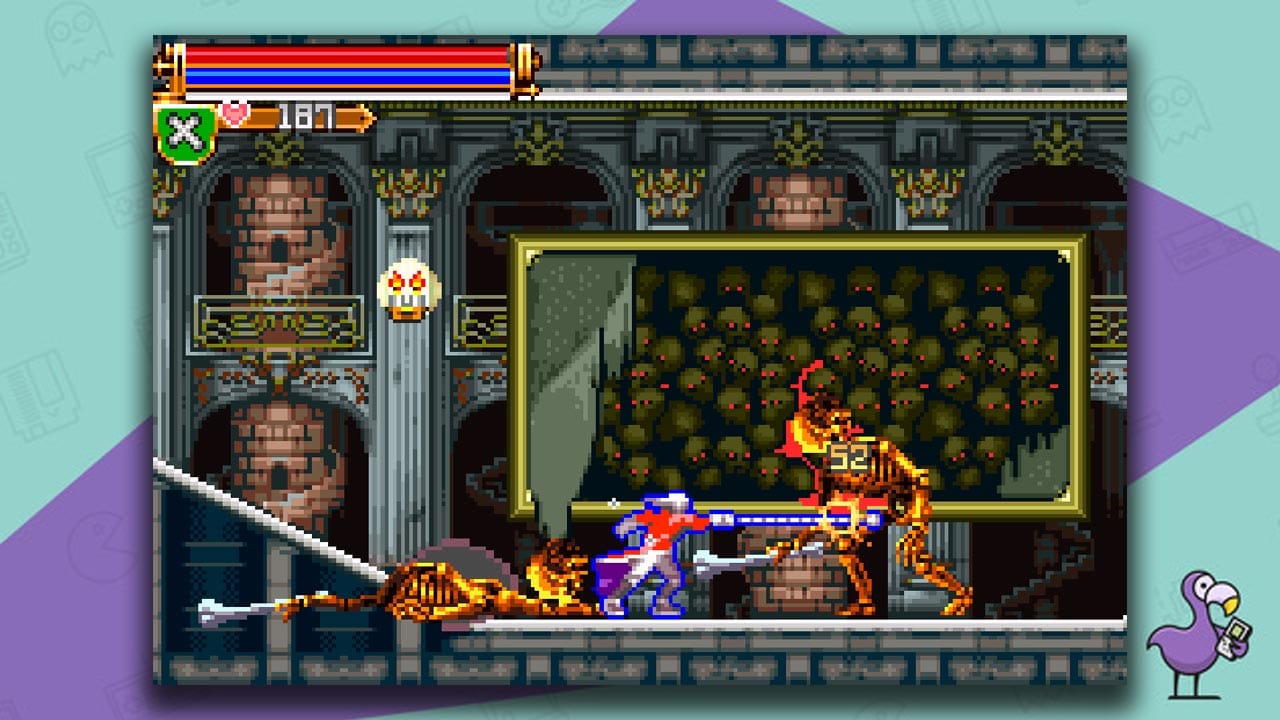 Castlevania: Harmony of Dissonance gameplay