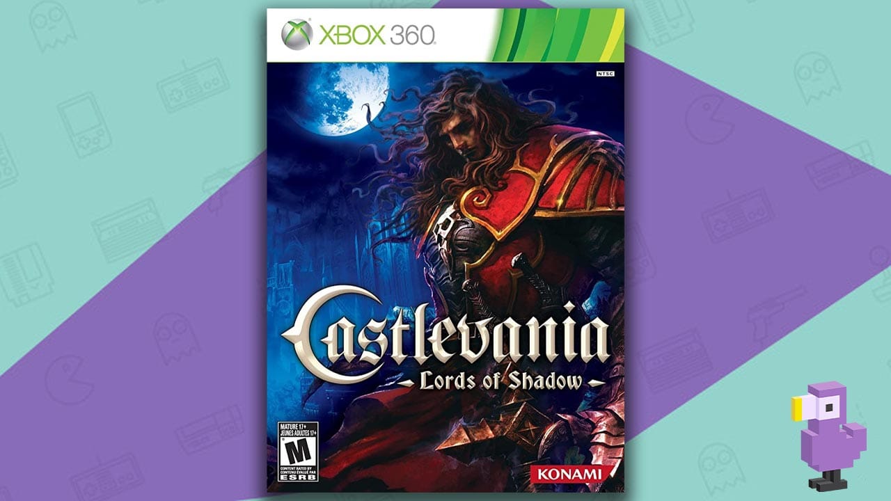 Castlevania Lords of Shadow xbox 360 game case
