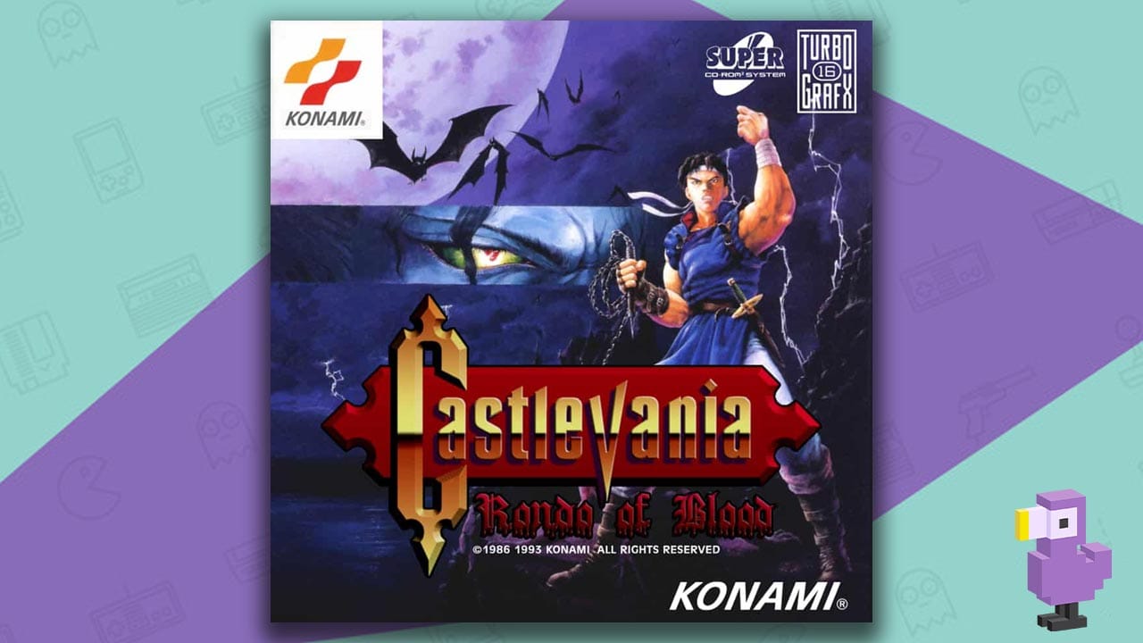 Castlevania Rondo of Blood game case