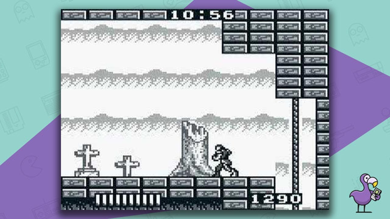 The Castlevania Adventure gameplay