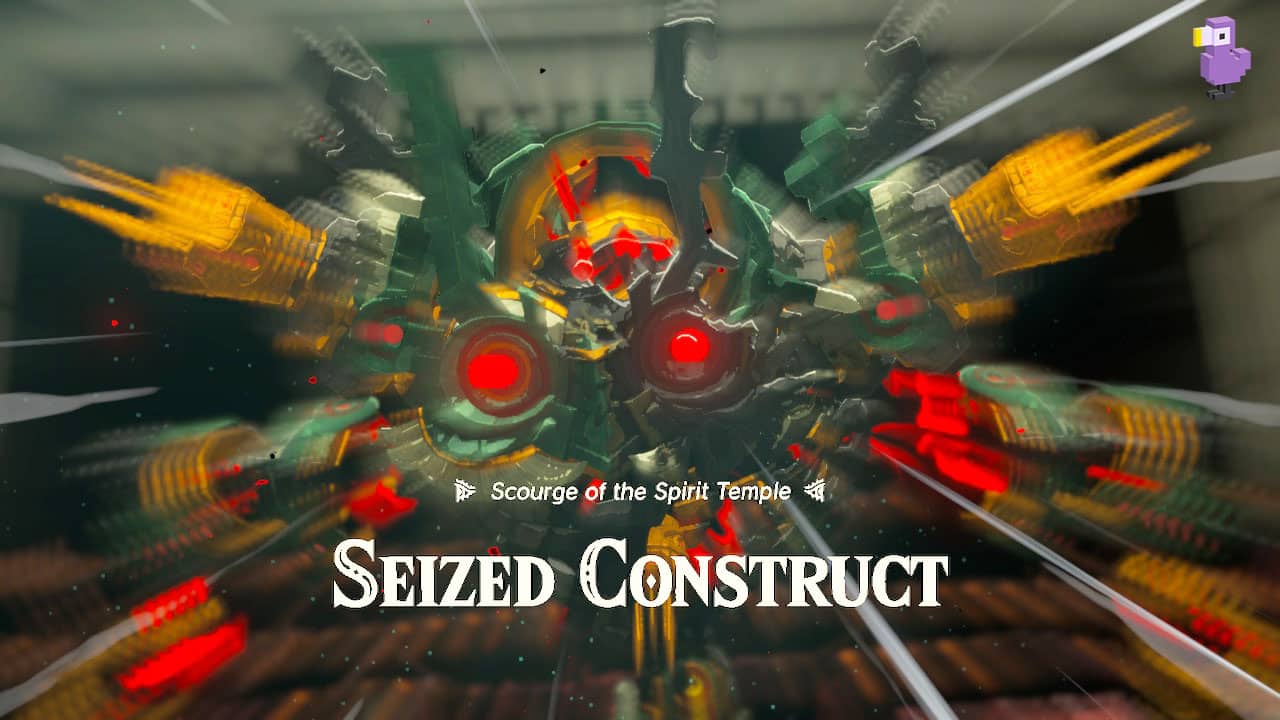 How To Beat Seized Construct In Zelda Tears Of The Kingdom Seized Construct