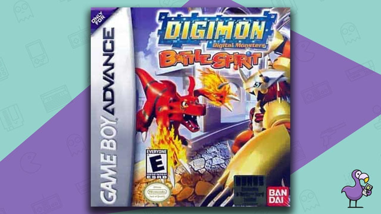 Digimon Digital Monsters - Battle Spirit game case cover art