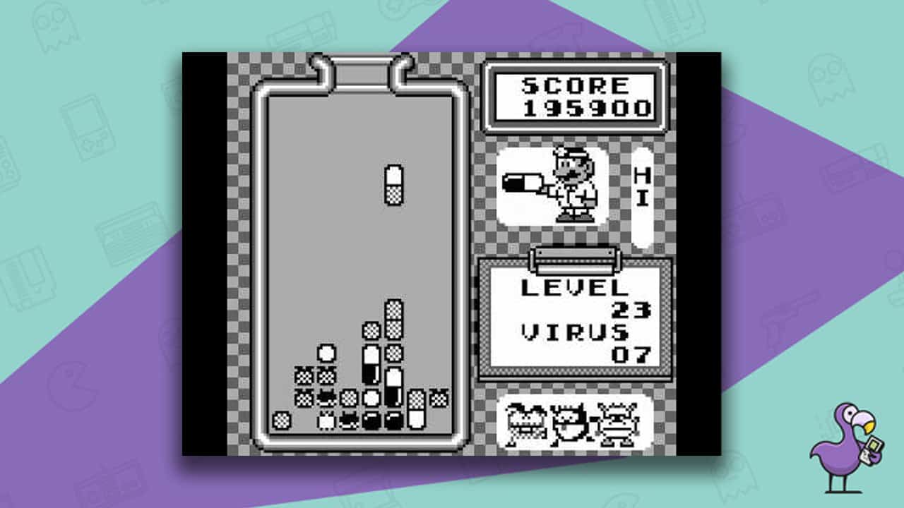 dr mario game boy game