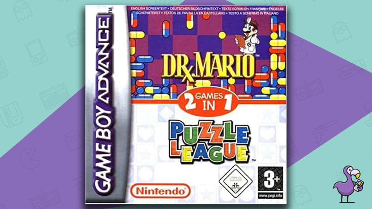 Dr Mario & Puzzle League Game case cover art