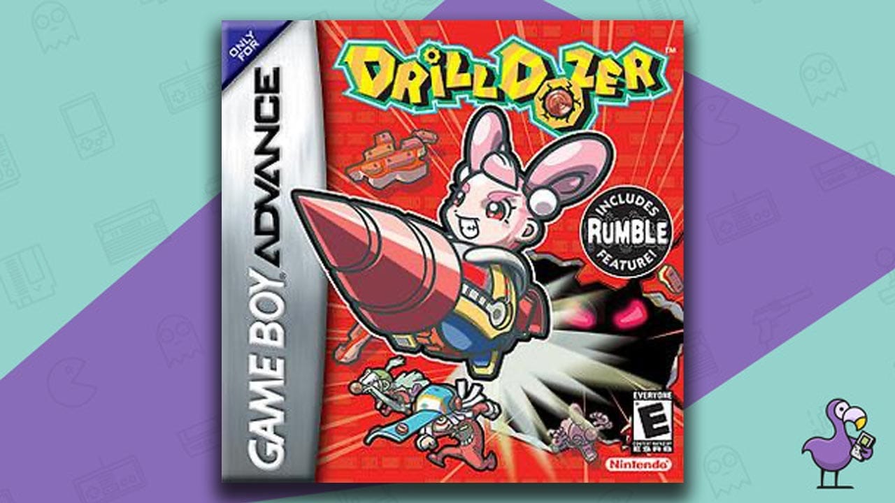 Drill Dozer Game Case Cover Art