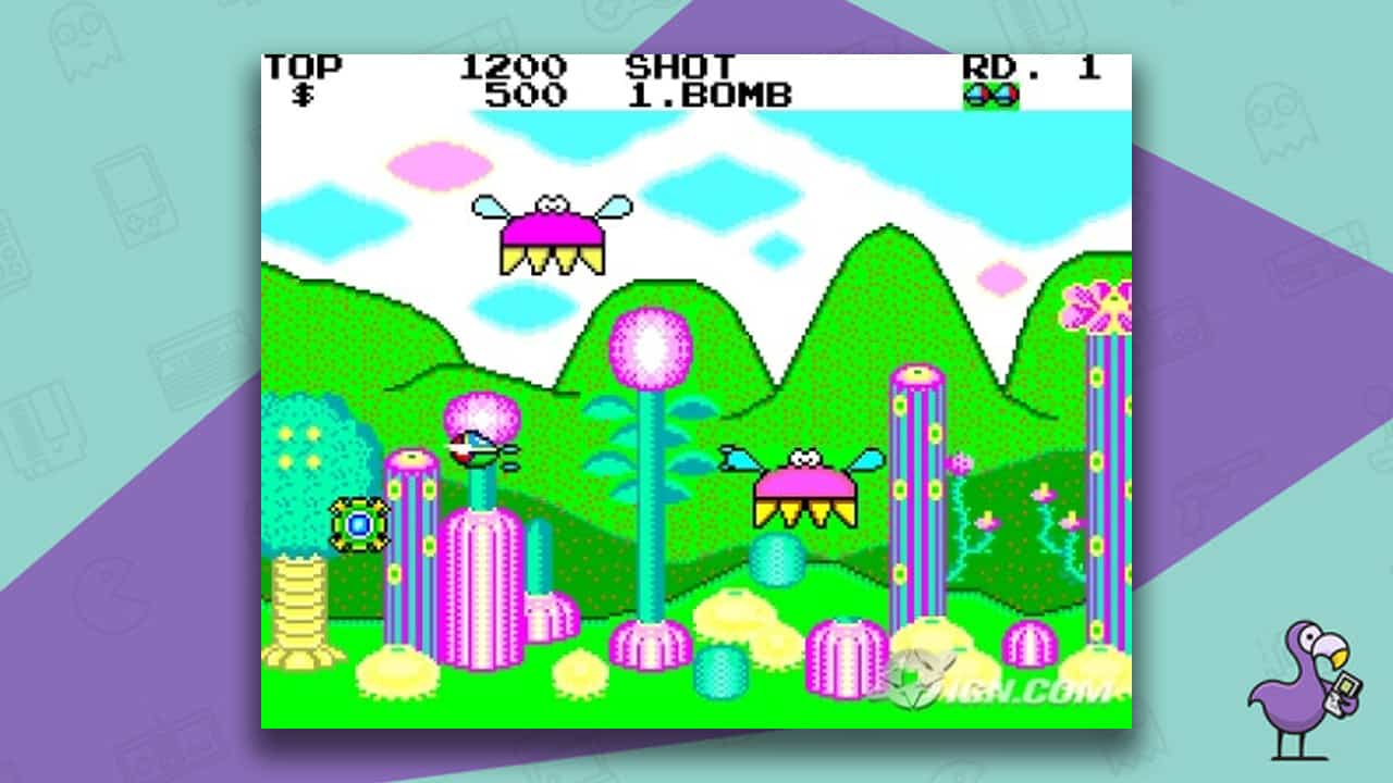 Fantasy Zone gameplay