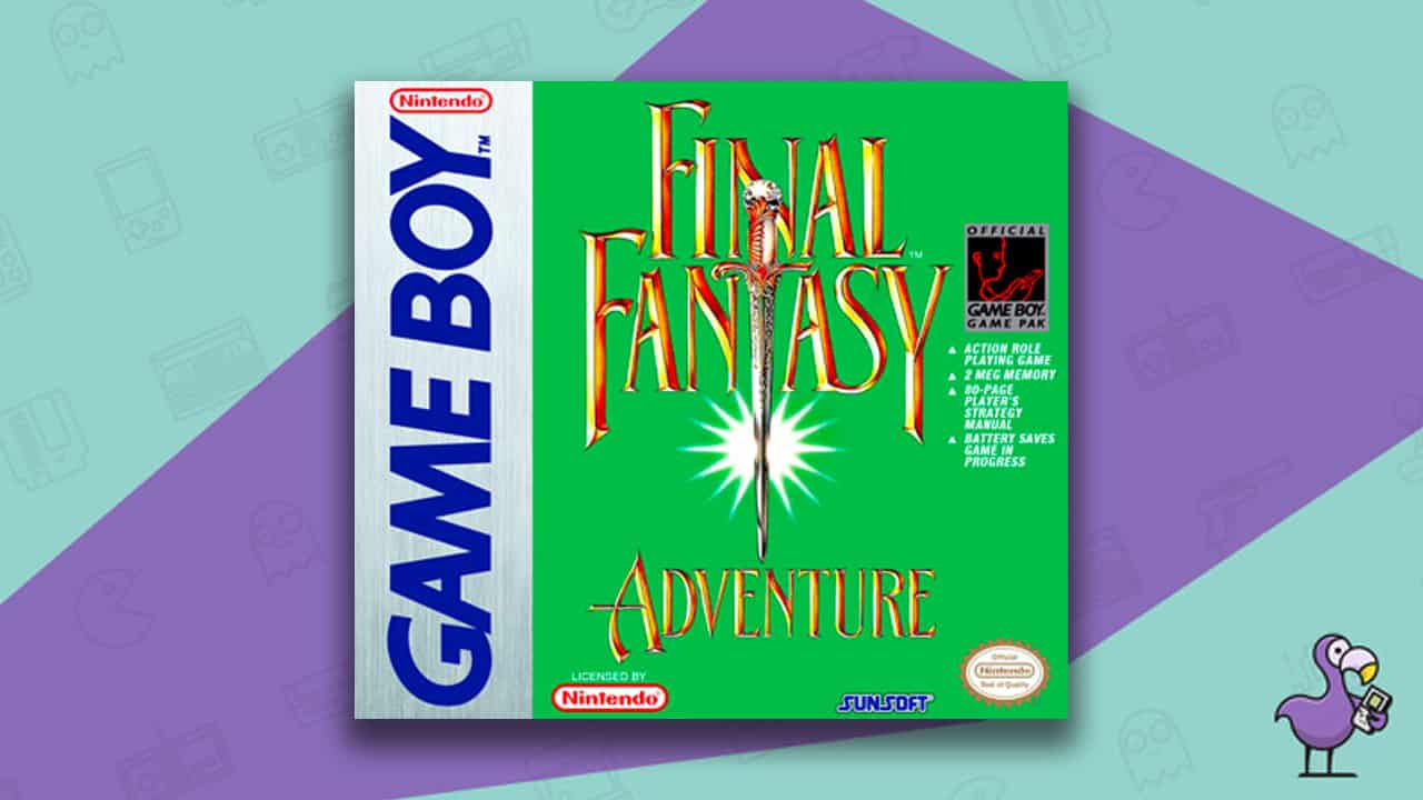 Final Fantasy Adventure Game Box