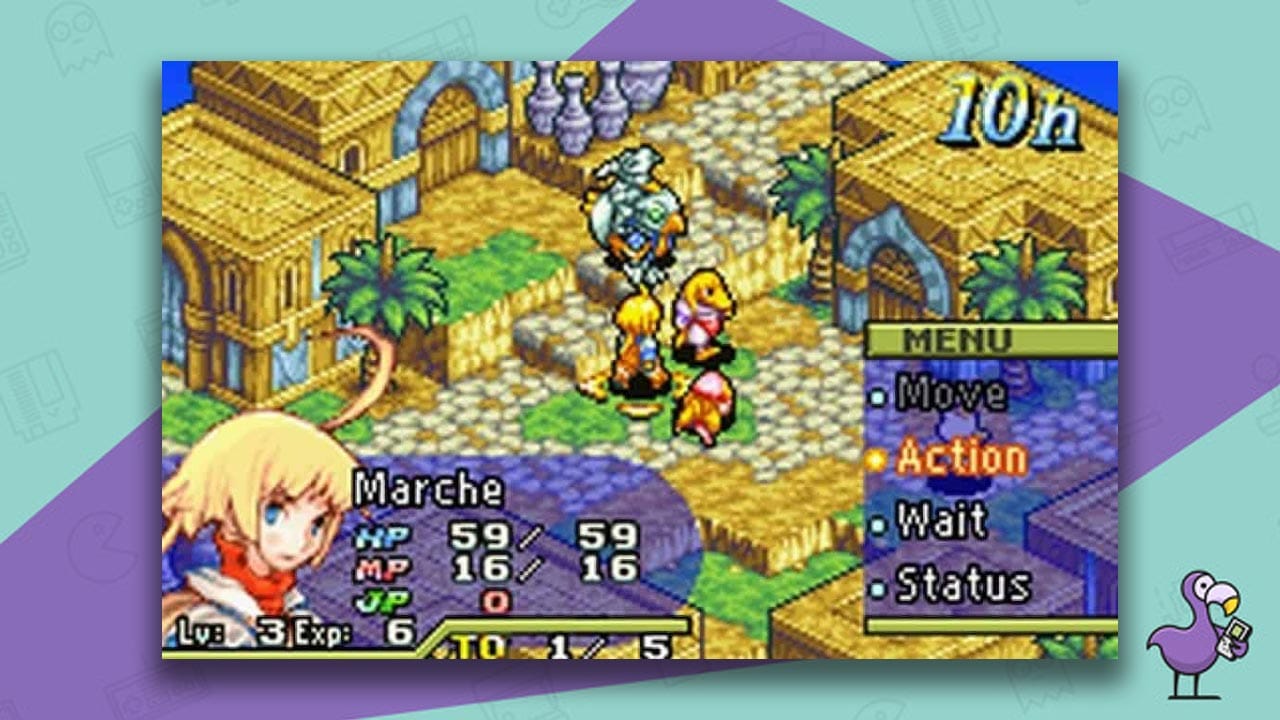Final Fantasy Tactics Advance gameplay
