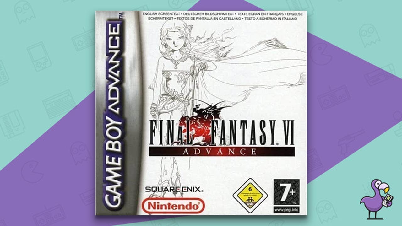 Final Fantasy VI Advance game case cover art
