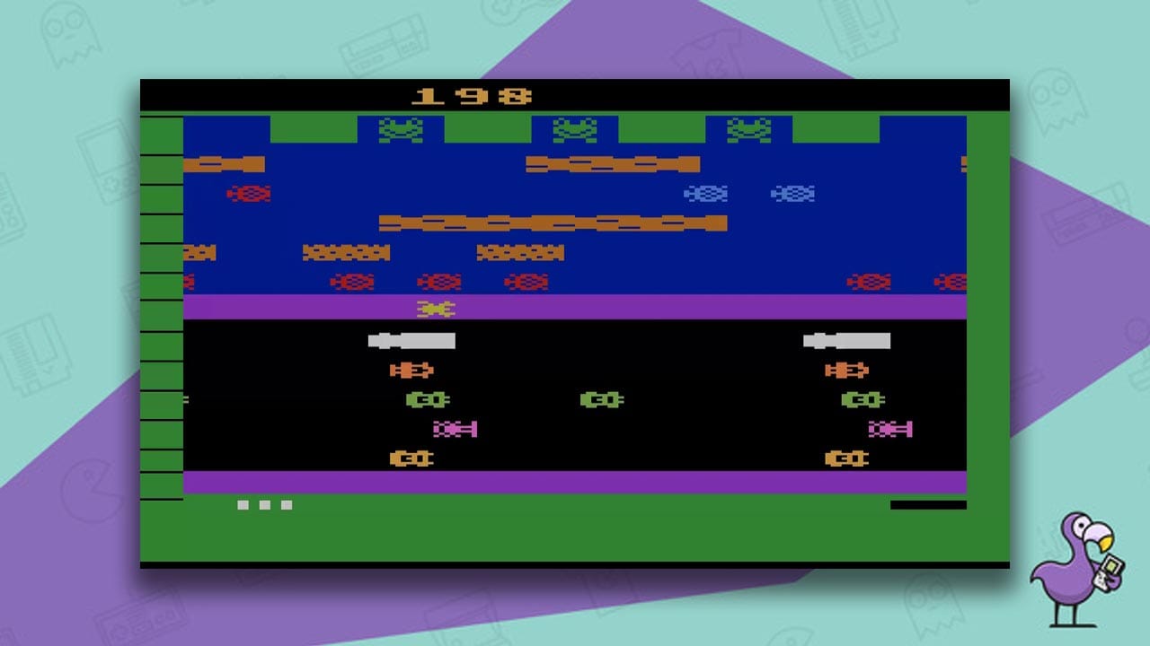 Frogger gameplay