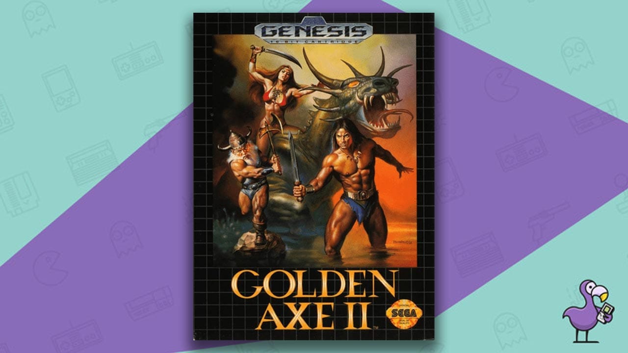 Golden Axe II Game Art for the Sega Genesis