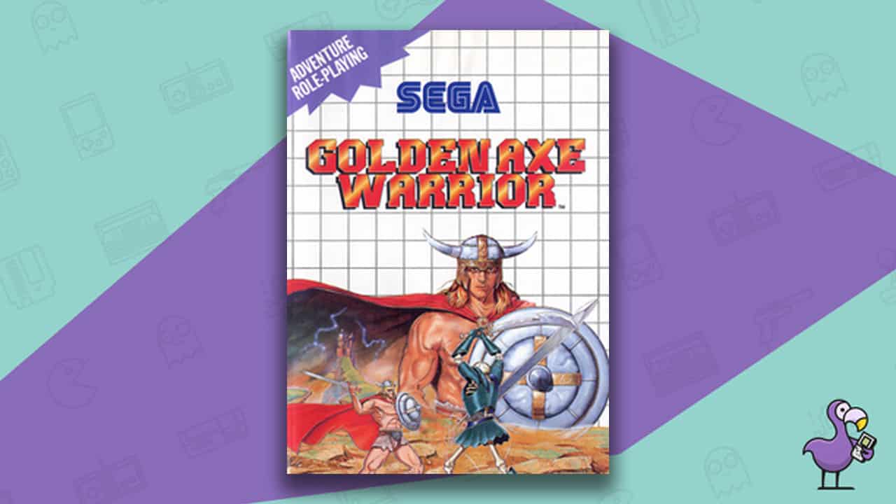 Golden Axe Warrior game case
