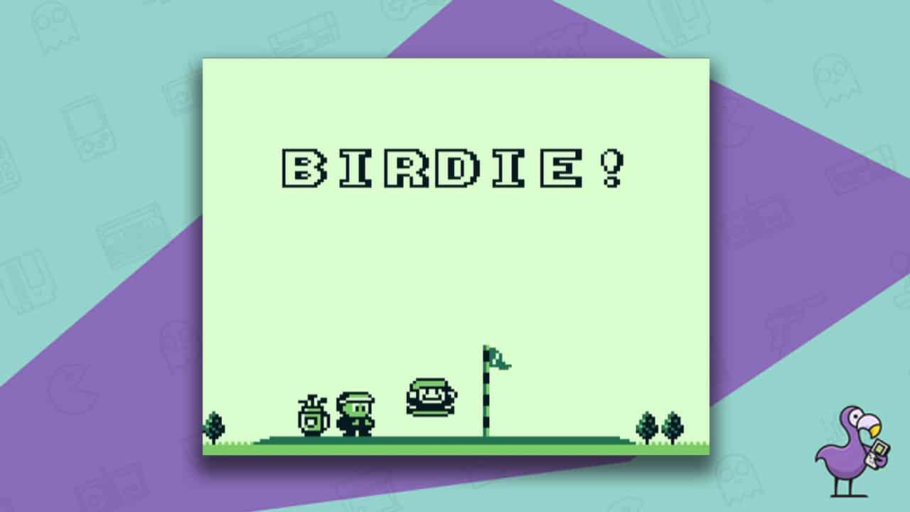 golf gameboy gameplay