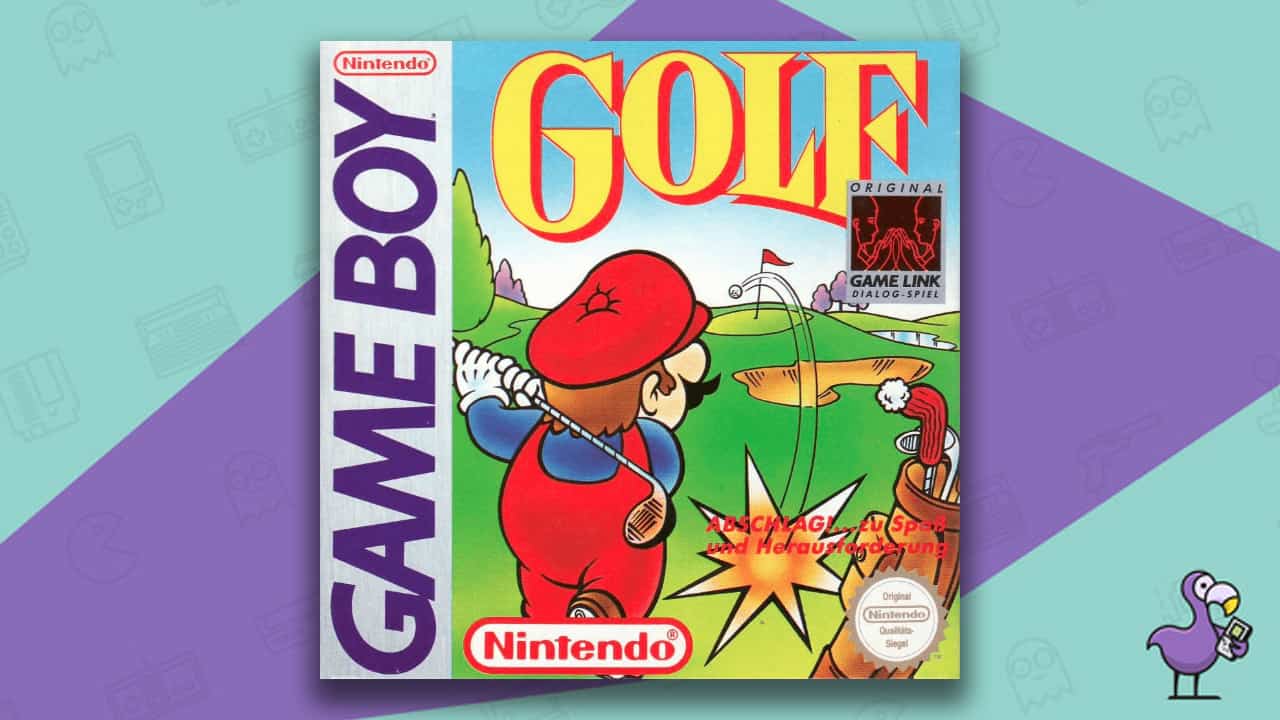 Golf game box cover