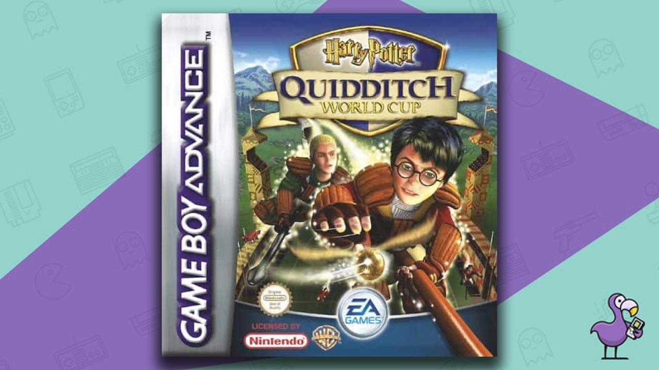 Harry Potter Quidditch World Cup game case cover art