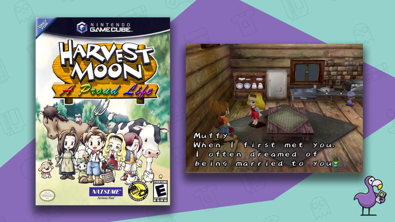 Harvest Moon: A Proud Life artwork and gameplay