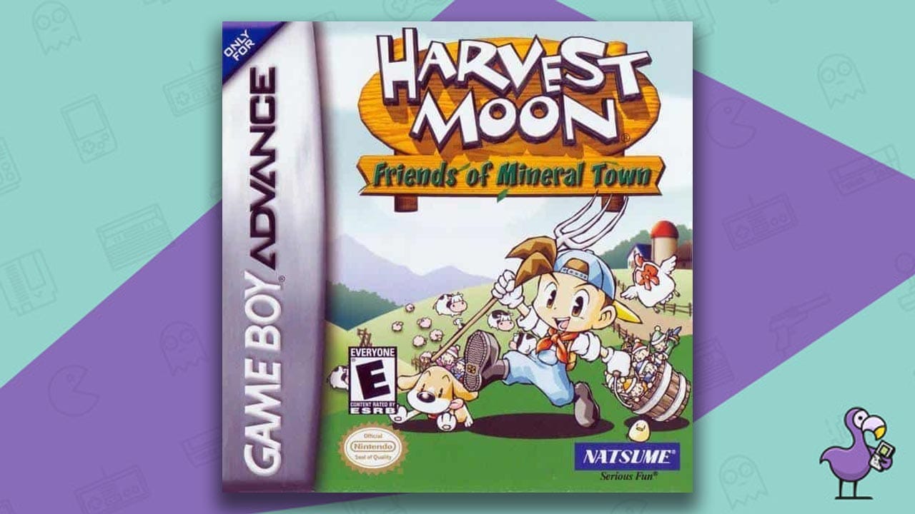 Harvest Moon game case cover art