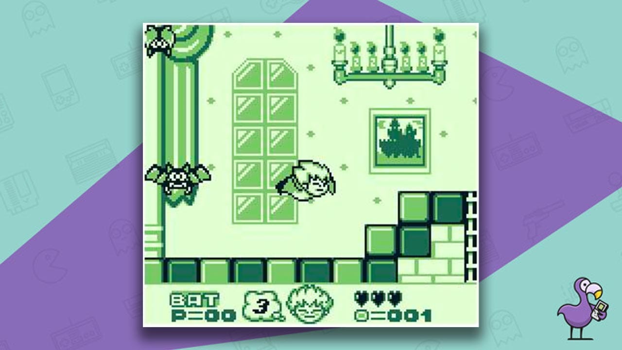 kid dracula game boy gameplay