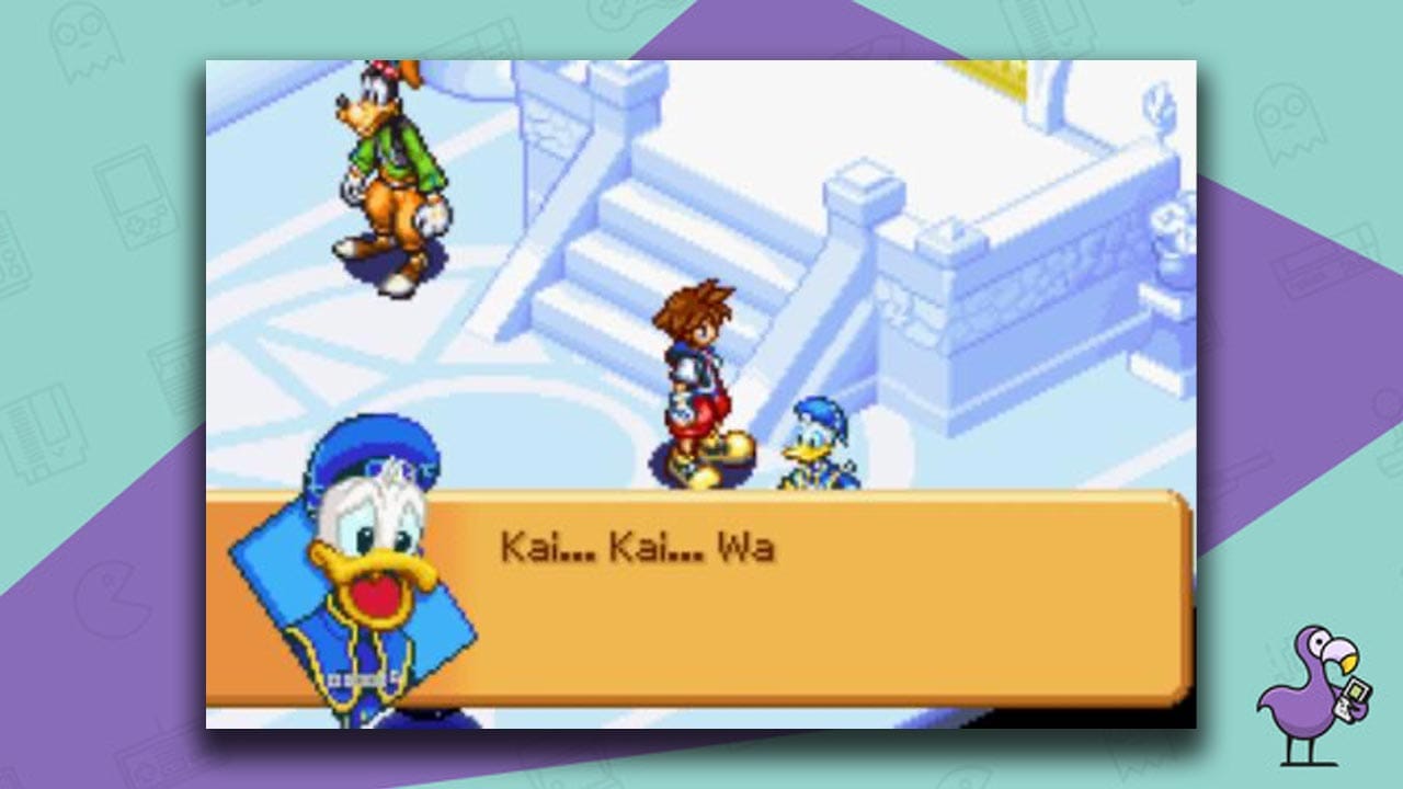 Kingdom Hearts: Chain of Memories gameplay