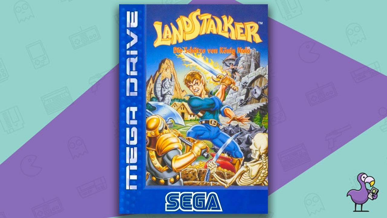 Landstalker game case cover art