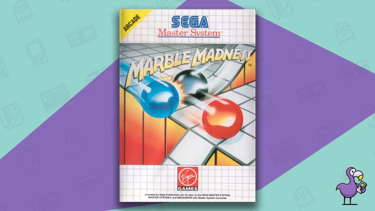 Marble Madness game case