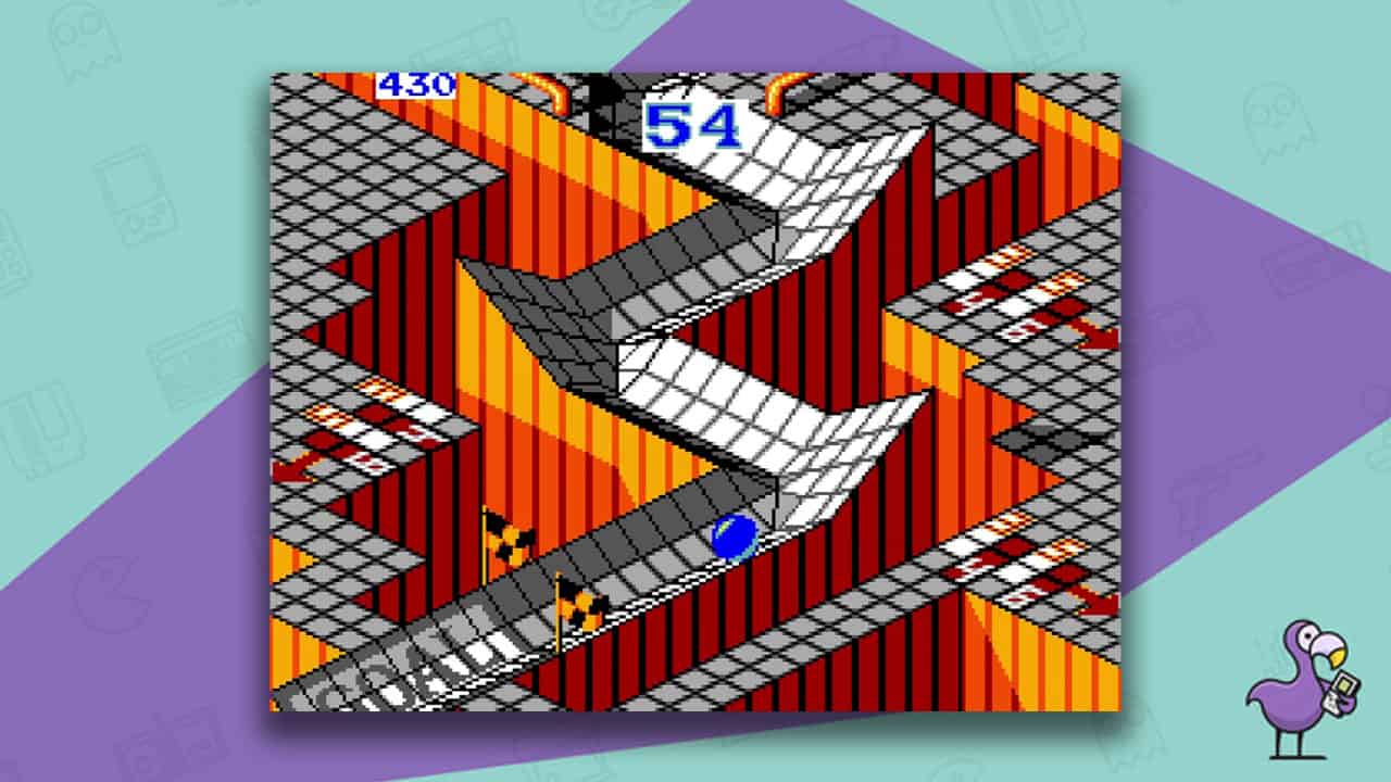 Marble Madness gameplay
