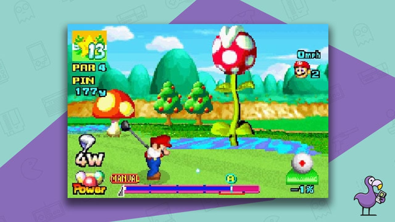mario golf advance tour