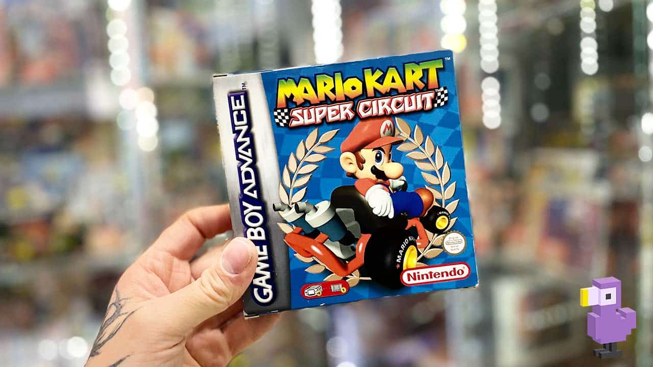 mario kart super circuit game boy advance