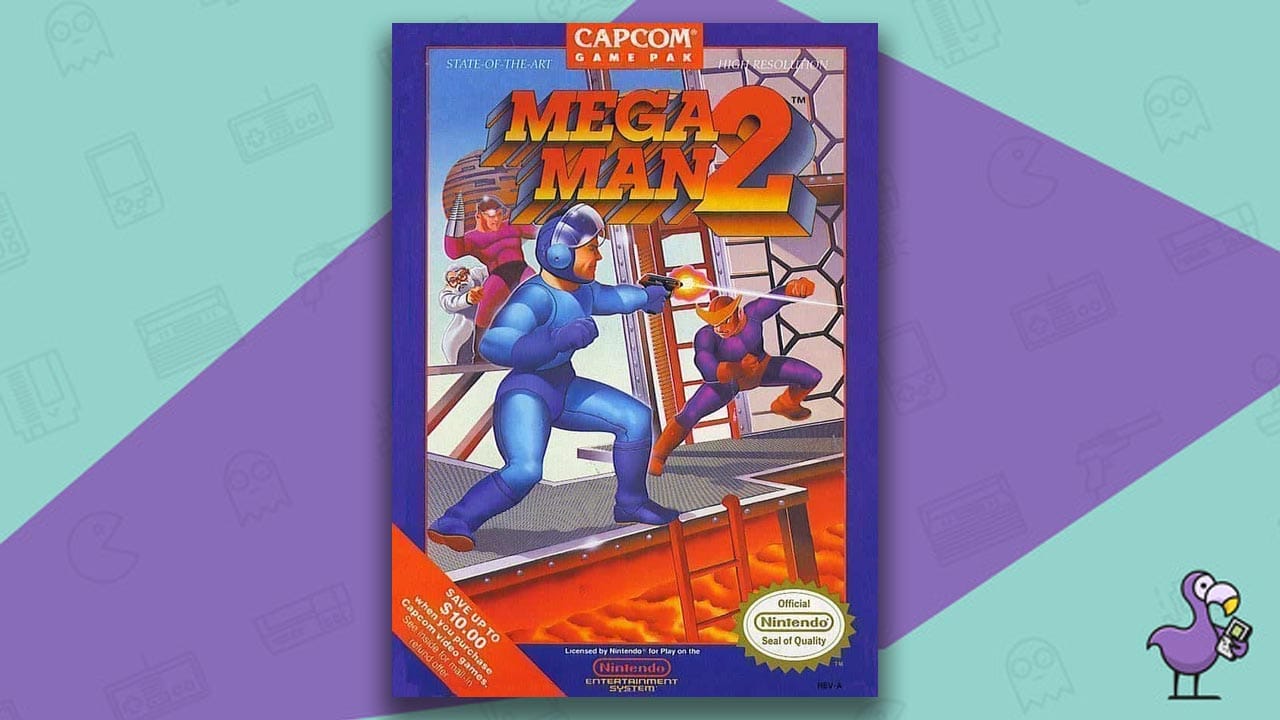 Mega Man 2 game case