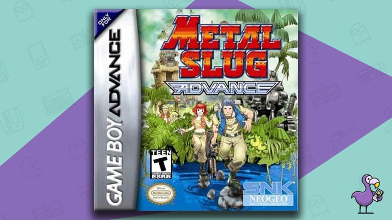 Metal Slug Advance game case cover art