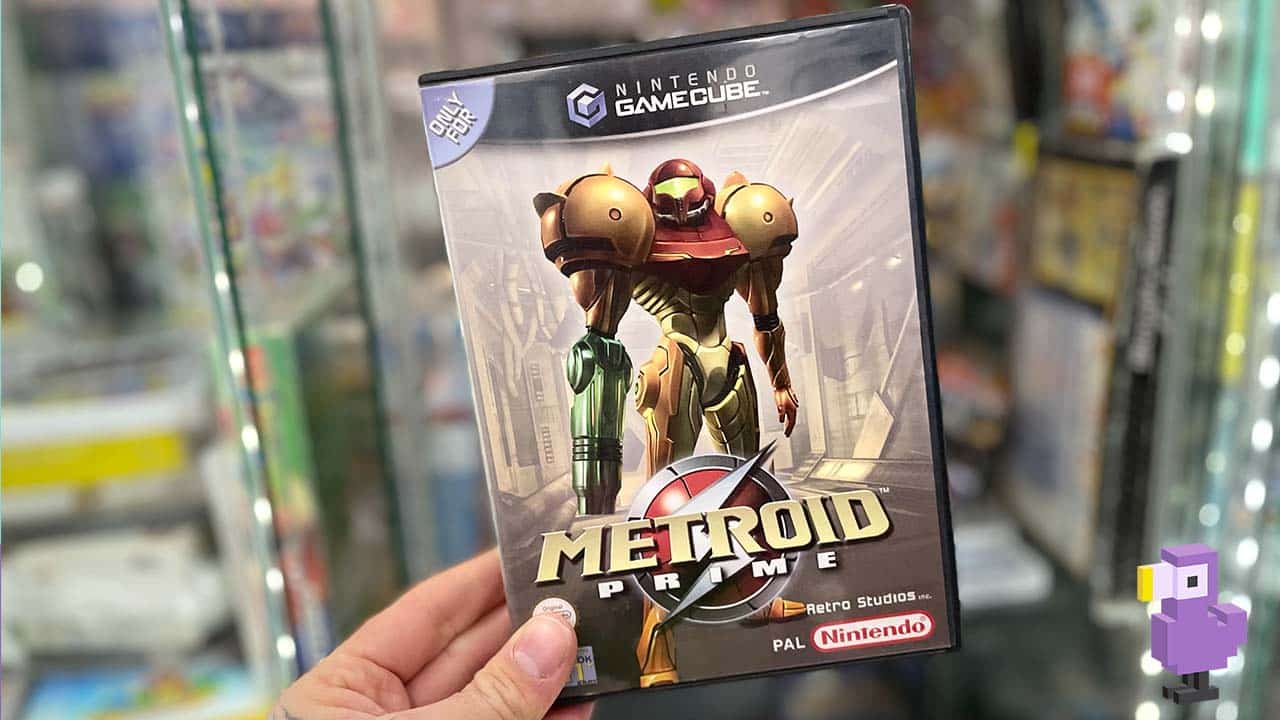 Metroid Prime game case cover art GameCube game