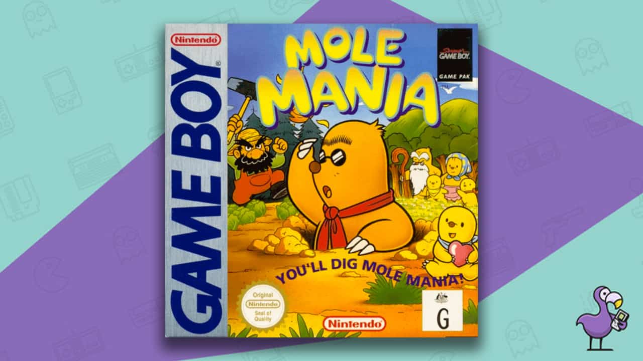 Mole Mania Game Box