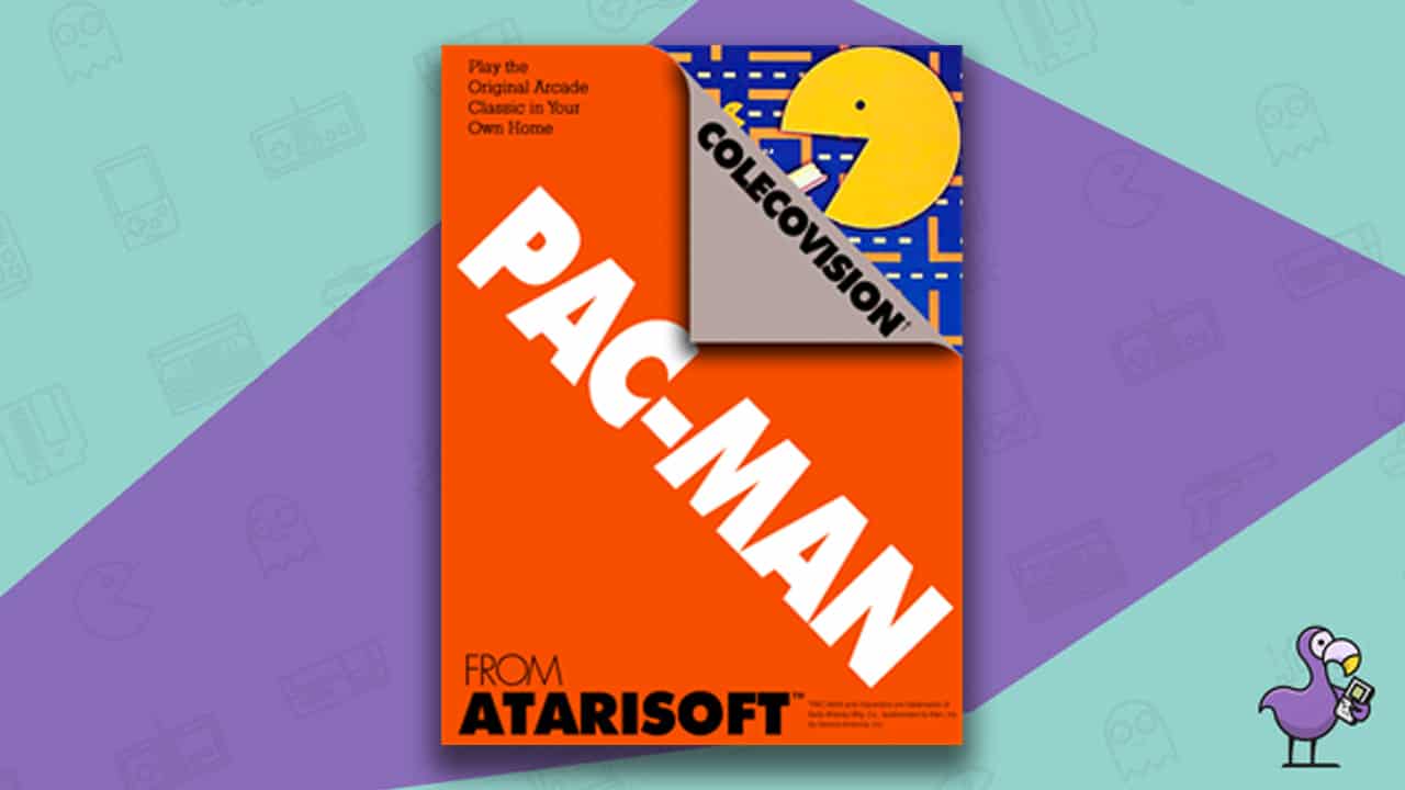 Best Retro Games - Pac-Man Colecovision game case cover art