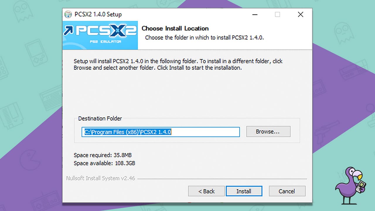 Install PCSX2