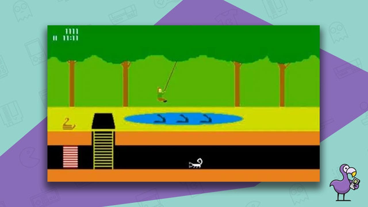 Pitfall! gameplay