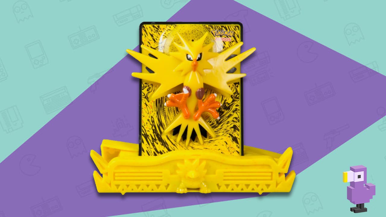rarest Pokémon burger king toys - Pokemon power 3d card