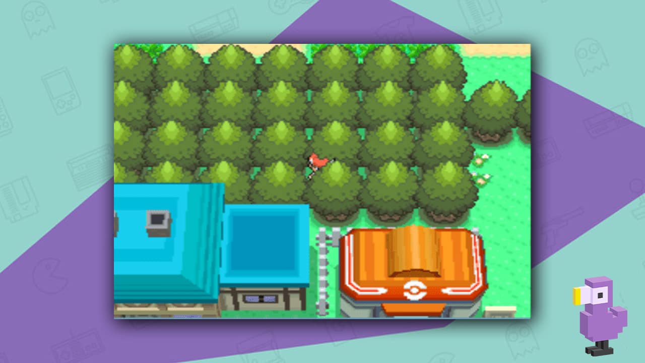 pokemon diamond walk through walls