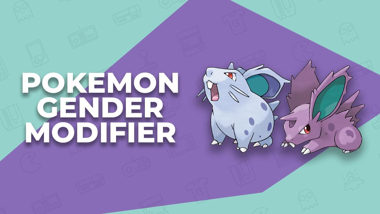 Nidoran on the Retro Dodo background