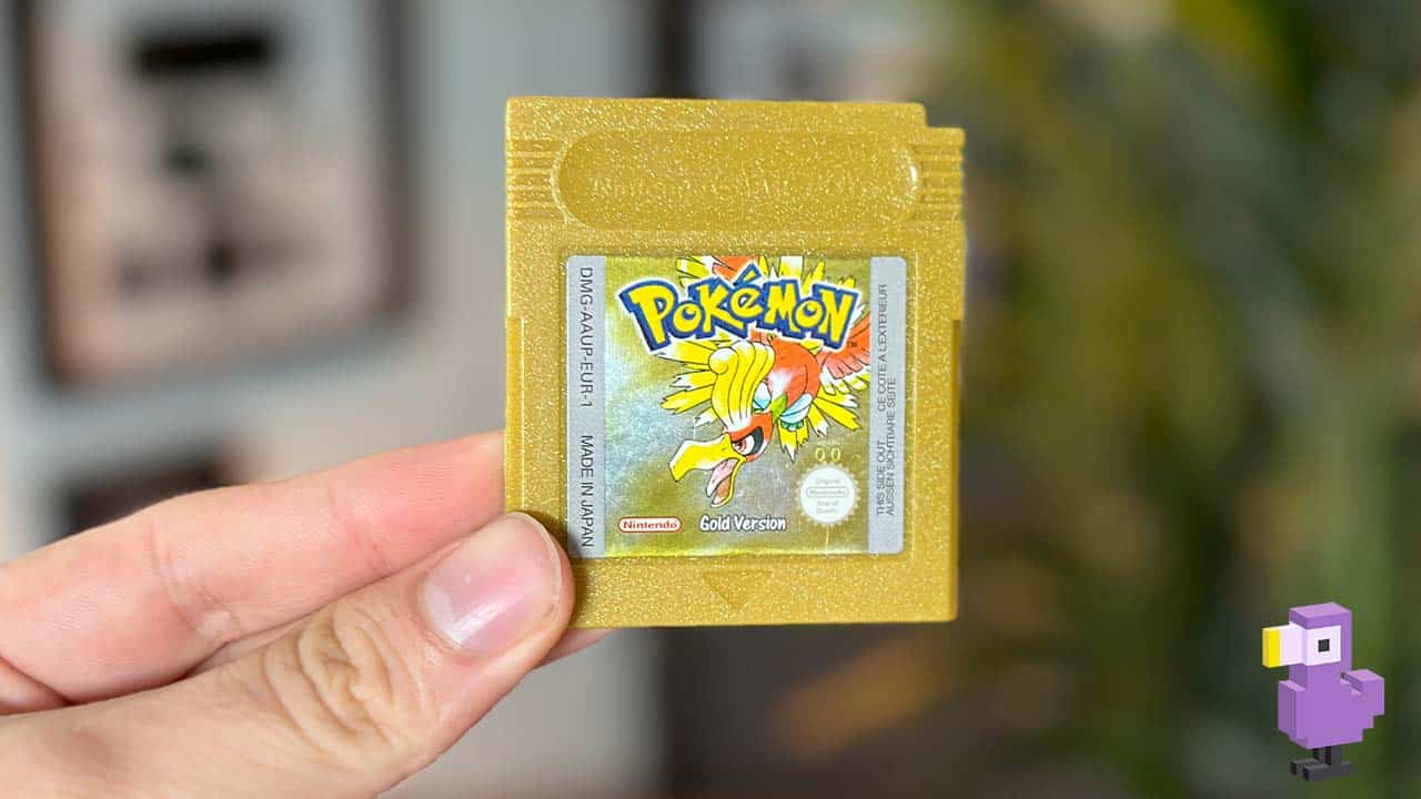 Pokemon gold cartridge