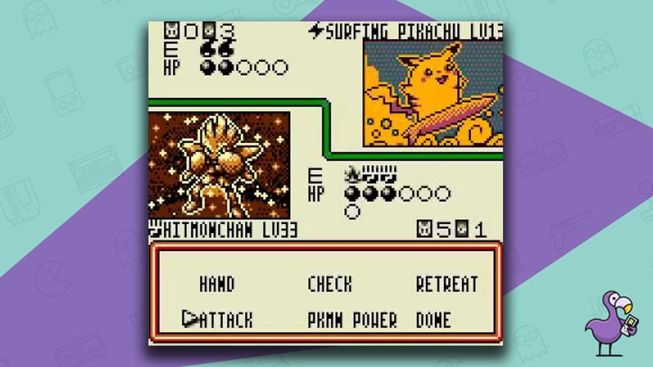 pokemon tcg game boy gameplay