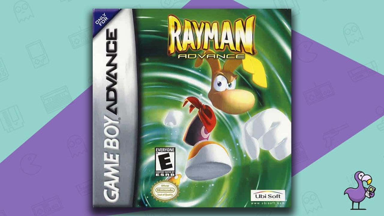 Rayman Advance Game Case